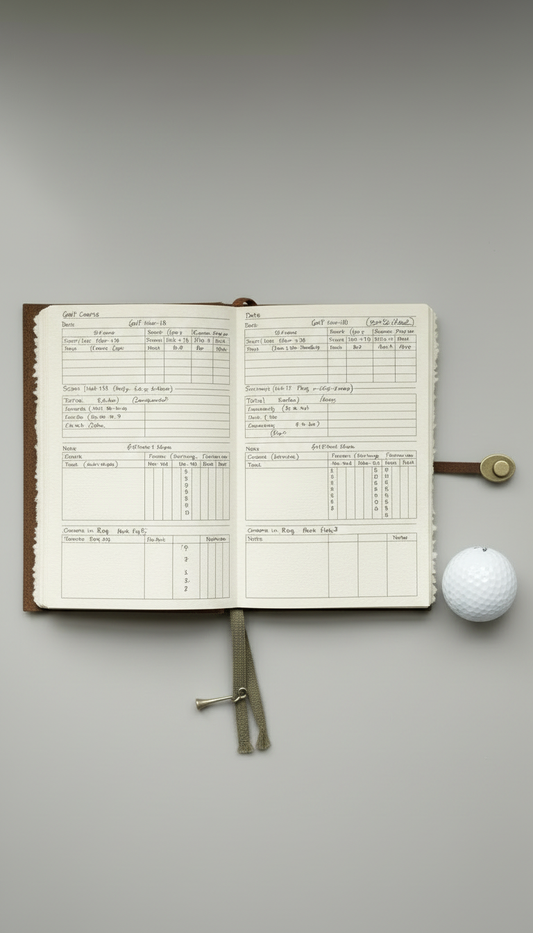 Shispare Golf Skor Defteri Runic Creative Products