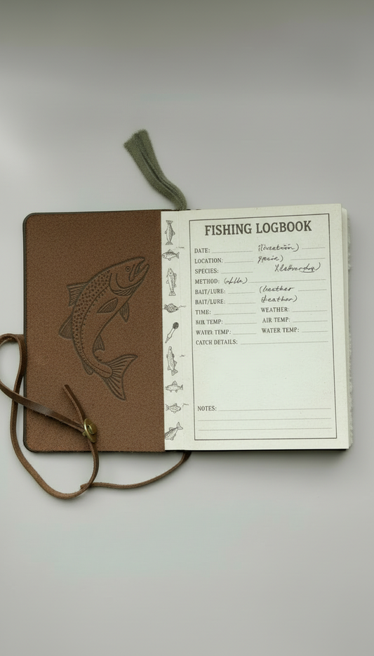 Shispare Balık Avı Kayıt Defteri Runic Creative Products