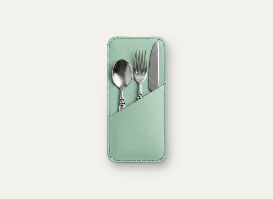 Monch 가죽 커틀러리 슬리브
