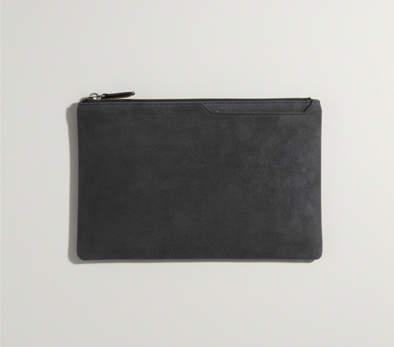 Khangri Erkek Alkantara El Çantası Runic Creative Products