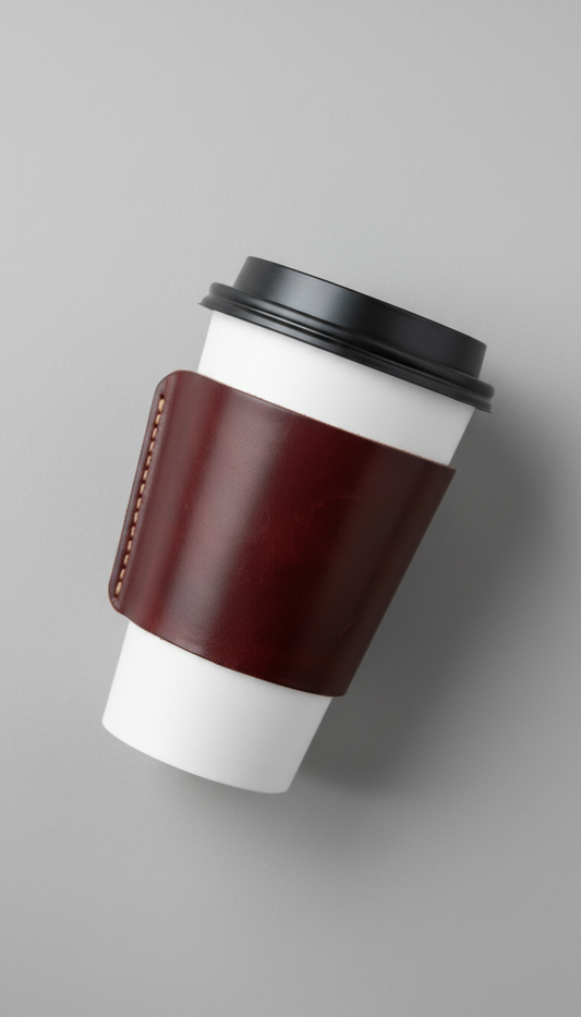 Kirti Deri Bardak Kılıfı Runic Creative Products