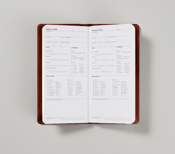 Mazeno Şarap Tadım Defteri Runic Creative Products