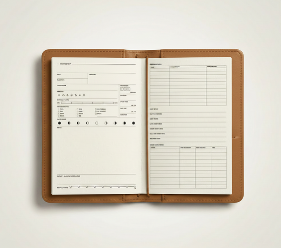 Mazeno Avcılık Defteri Runic Creative Products
