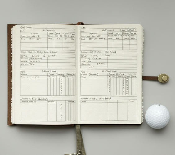 Shispare Golf Skor Defteri Runic Creative Products