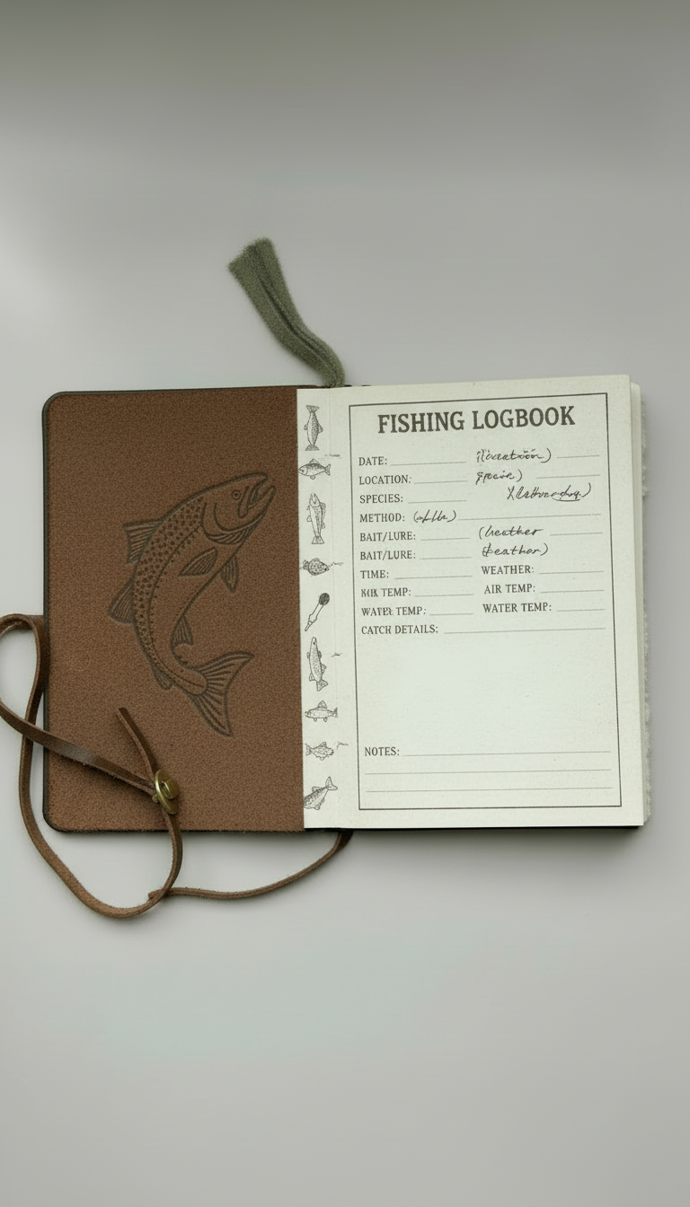 Shispare Balık Avı Kayıt Defteri Runic Creative Products