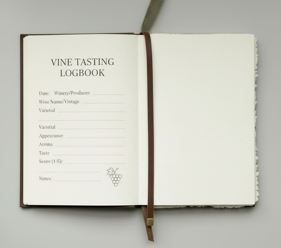 Shispare Şarap Tadım Defteri Runic Creative Products